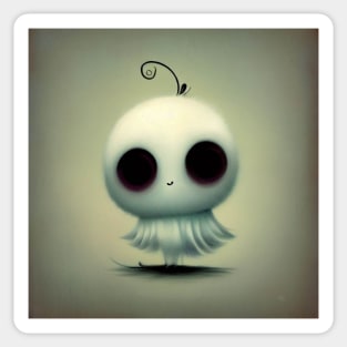 Cute ghost Sticker